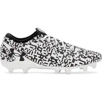 Under Armour Magnetico Select 5 Gras Voetbalschoenen (FG) Zwart Wit
