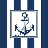 Ambiente - Lunch servetten - Anchor Blue