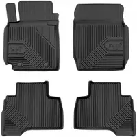 Frogum No.77 Rubberen Automatten Set – Geschikt voor SUZUKI Grand Vitara II 2005-2014 – 5-deurs uitvoering – 4-delig – TPE Premium Kwaliteit – Hoge Rand 4 cm – Geurloos – Zwart