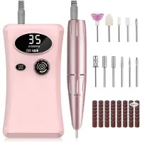 Core Pedicureset Electrisch - Pedicureset Professioneel - Pedicure Set - Roze - 21cm x 16cm x 6cm