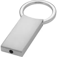 Bullet Hotel sleutelhangers van RVS - 4,5 cm - Voor thuis/huis/fiets/auto/kantoor/hotelkamers