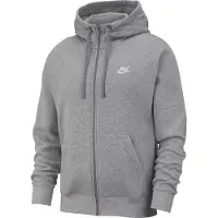 Nike Sweatvest 'Club Fleece' grijs gemêleerd / wit