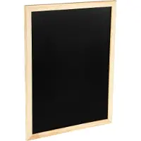 Core Krijtbord Staand - Krijtbord Kinderen - Krijtbord - Zwart - 30cm x 40cm x 2cm