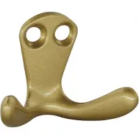 Siro Kapstokhaak - goud - aluminium - 2,2 x 3,3 cm - wandhaak - jashaak - ophanghaken