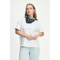 Pom Amsterdam Shawl - Artisan Party Petite Blue Maat: OS | Sjaals Outlet | Dames | Blauw