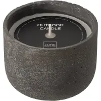 J-Line buitenkaars Rond - donkergrijs - medium - 31U