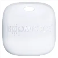 Boompods TARWHT Boomtag Oplaadbare X1 Werkt met 'Apple Zoek mijn' Kleur: Wit