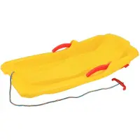 Baby Mix Karol kunststof kinderslee met remmen 80x43 cm - Bobslee