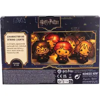 Mad Monkey Harry Potter - lichtsnoer - met personages - 12 lampjes - 2,5 meter lang - USB-C