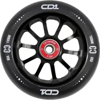 Metal Core CD1 Stuntstep Wiel 110mm Zwart