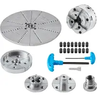 Vevor KP965 draaibankklauw 5 klauwtypen φ96mm klauw Klauw gemaakt van 45# Klembereik 32-70mm Klauw Binnendraad M33 x 3,5 TPI Draaibankklauw Draaibankklauw