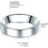 Männerglanz Ring zilver