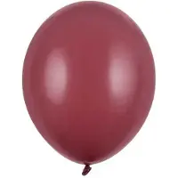 Party Deco - Ballonnen latex - Pastel Prune 27 cm (10 stuks)