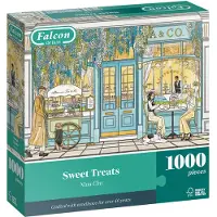 Falcon puzzel Sweet Treats 1000 stukjes kleurrijke legpuzzel.