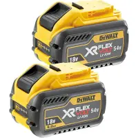 DeWalt DCB547X2 2x Accu 9.0Ah 54V XR FlexVolt