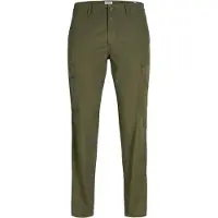 Jack & Jones Cargobroek 'JREBCARLOS' olijfgroen