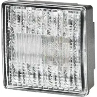 Hella Achteruitrijl.LED 12V 80x80mm