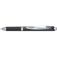 Pentel rollerbalpen EnerGel BLP77, 12 stuks, zwart