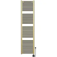 Boss & Wessing Elektrische radiator bws lara 181.7x45 cm smart wifi geborsteld messing pvd