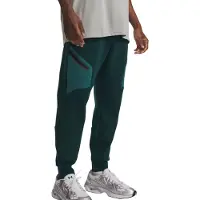 Under Armour Unstoppable Fleece Joggingbroek Donkergroen Groen Zwart