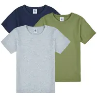 Petit Bateau T-shirt Korte Mouw 3 TEE SHIRTS MC kind 12 jaar