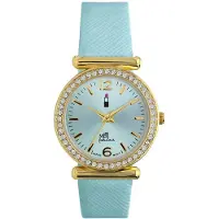 Lucardi Analoog horloge turquoise / goud