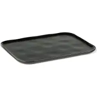Serax Merci bord rechthoekig no 1 XL zandsteen 32 x 23 cm donkerblauw