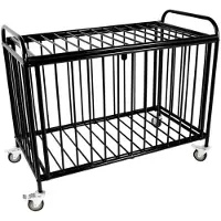 Sporti France Basket With Wheels Blauw