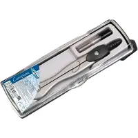 Centrum Passer set - 2-delig - 11 cm - voor school - wiskunde - met potloodvullingen