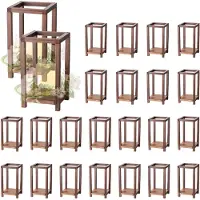 Vevor 24x Houten Lantaarns