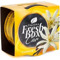 Paloma Auto Luchtverfrisser voor Bekerhouder - Fresh box - Vanille - 25 g 1 Stuks [P20231]