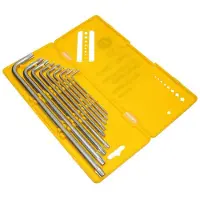 P2r Set van 9 lange holle torx sleutels