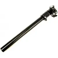 Kalloy FF1802B Zadelpen verend 27.2 zwart