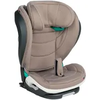 BeSafe iZi Flex Fix 2 i-Size - Stoelverhoger - Stoelverhoger auto - Kinderzitje auto - Zitverhoger - 100-150cm - Dark Sand SoftBreeze