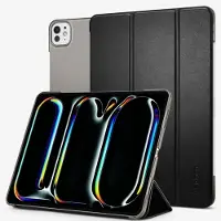 Spigen Smart Fold Bookcase voor de Apple iPad Pro 13 (2025) M5 / (2024) M4 - Zwart