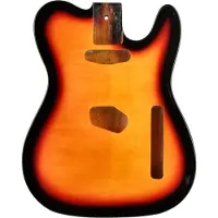 Fazley 10929 FTL FM 3-Color Sunburst losse body voor elektrische T-stijl gitaar