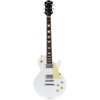 Fazley Vintage Series FLP318 White elektrische gitaar