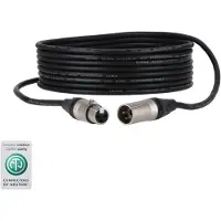 Devine XLR microfoon/signaalkabel met Neutrik-connectoren 5m (100x)