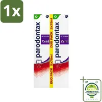 Parodontax 1 x - Tandpasta - Ultra Clean Dagelijkse Formule - Tegen Bloedend Tandvlees - 2 x 75 ml - Tandpasta - Bloedend Tandvlees - Tandplak - Mondhygiëne - Tandvleesbescherming