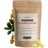 Cupplement - Berberine Extract Capsules 400 mg - Voordeelverpakking 180 St