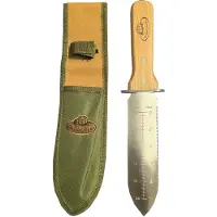 Esschert Design Hori Hori mes - met schede - RVS - 8 x 32 cm - Tuingereedschap
