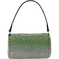 Mymo Handtas groen / zwart / wit