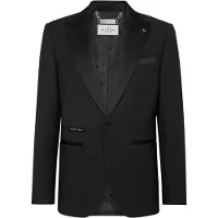 Philipp Plein Blazer Met Één Knoop Slim Fit Gothic Plein