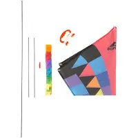 Trespass Cracker Diamant Vlieger (Veelkleurig)