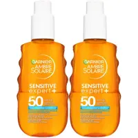 Garnier 2x Ambre Solaire Sensitive Expert+ Spf 50 150 Ml