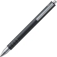 Lamy swift rollerball 334 Antrazit - gemaakt van roestvrij staal in matte lakafwerking - zonder dop met intrekbare clip - Incl. vulling M 66 B blauw