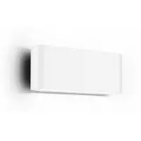 Wever & Ducre Wandlamp buiten Kiosk 1.0, dimbaar, wit / opaal, Aluminium, Wandlamp buiten