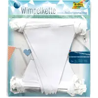 Folia Slinger blanco | vlaggetjes