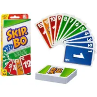 Mattel Skip-Bo kaartspel - Refresh - Voor 2 tot 6 spelers