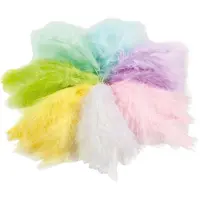 Folia Flauschfedern, 100 g, Pastellfarben